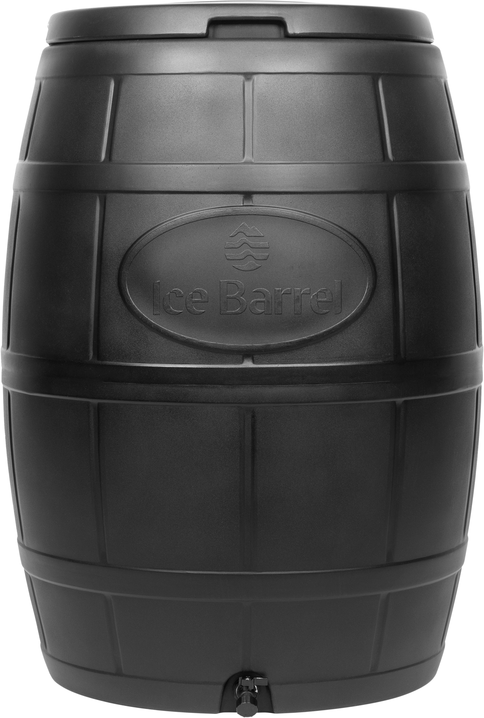 Ice Barrel Cold Plunge Tub Black Barrel